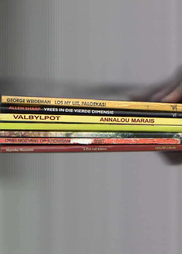 7 x Titels vir jonger lesers.