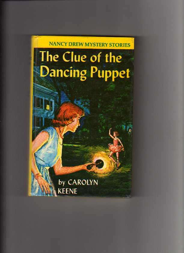 NO:39 NANCY DREW MYSTERY STORIES - The Clue of the Dancing Puppet - Carolyn Keene (1962)