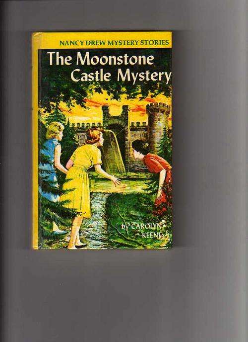 NO:40 NANCY DREW MYSTERY STORIES-The Moonstone Castle Mystery - Carolyn Keene (1963)