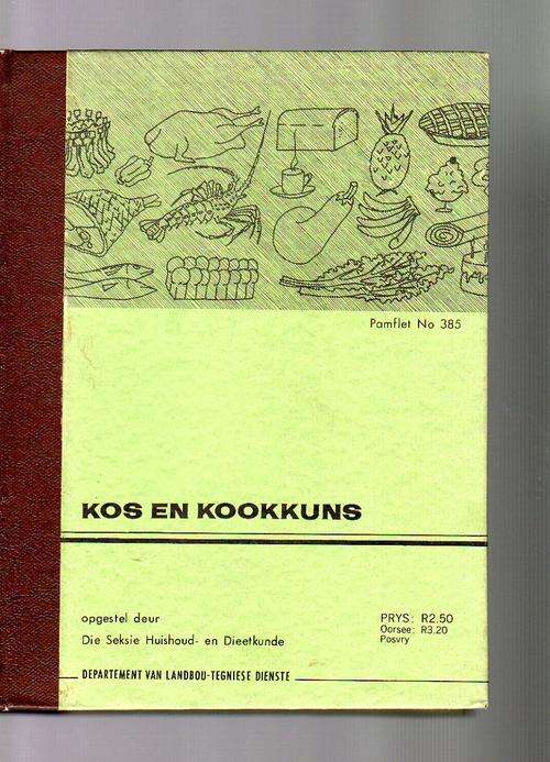 Kos en Kookkuns - Dept. van Landbou-Tegniese Dienste (1967)