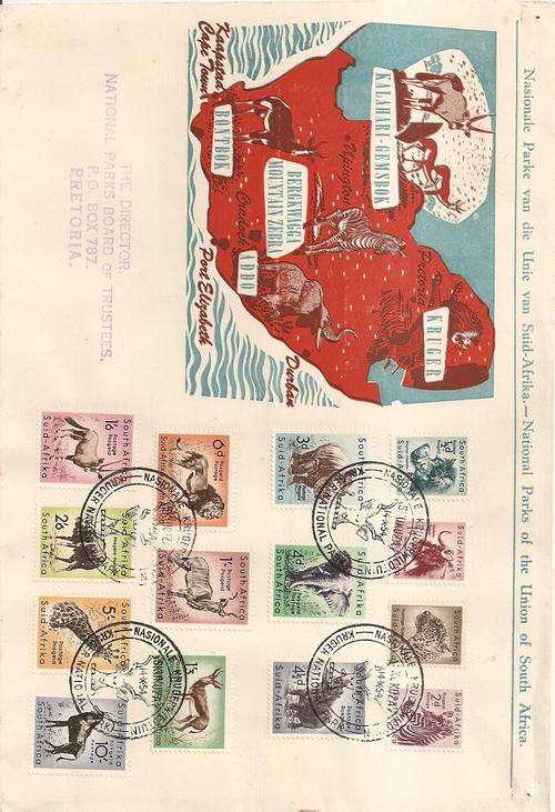 1954 Definitive FDC