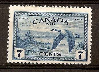 1946/47 GV1 7c Blue FM  SG 407