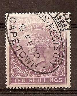 1876 QV 10s Violet