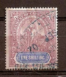 1898 QV 1s Lilac and Blue