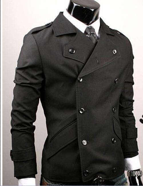Designer Double Breasted Men's Formal Coat