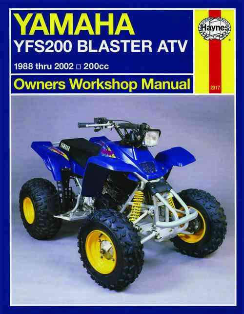 Yamaha YFS 200CC Workshop Manual (A Great Find!!!)