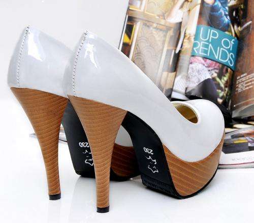 ***NEW 2012 COLLECTION*** Ladies Classy Stiletto Pumps (White/Red/Black) size 3-6