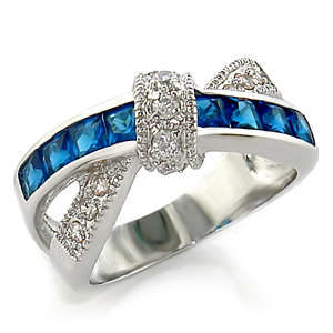 Sapphire CZ Ring - Size 9