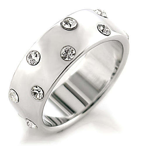 *Get a CAPRICORN Necklace with the purchase of this* Clear Premium Austrian Crystal Ring Size 8