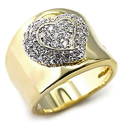 *FREE Valentine's GIFT with the purchase of this...* Clear CZ Ring - Size 6