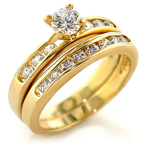 *FREE Valentine's GIFT with the purchase of this...* 1 Carat Clear CZ Ring - Size 7