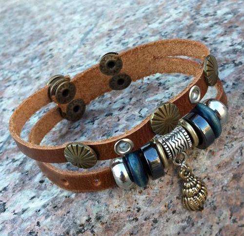 lovely leather bracelet
