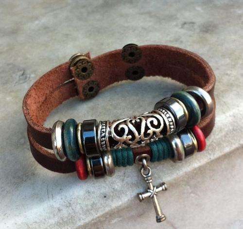 lovely leather bracelet
