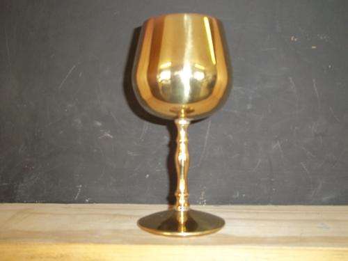 Brass Goblet