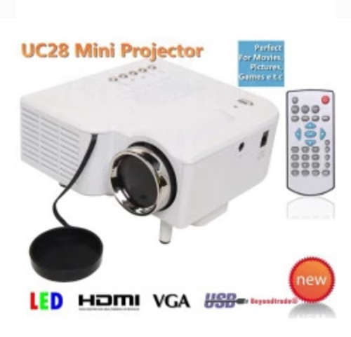 Mini LED Projector HDMI Home Theater Projector For Video Games , VGA and HDMI Port