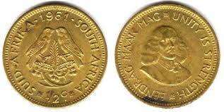 SA 1961 1/2c eendrag maak mag