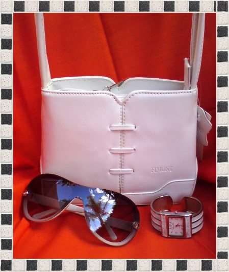 GIFT SET FOR HER:  Handbag + Watch + sunglasses