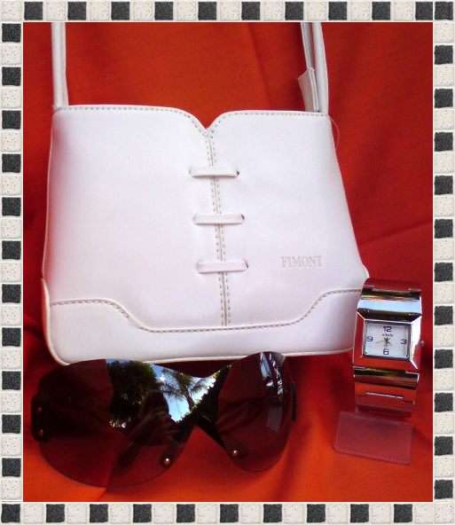 GIFT SET FOR HER:  Handbag + Watch + sunglasses