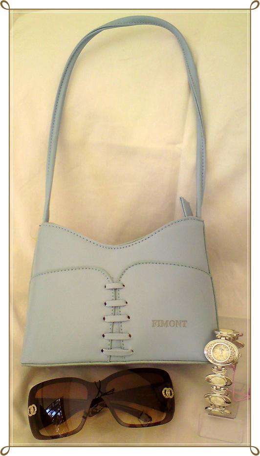 GIFT SET FOR HER:  Handbag + Watch + sunglasses