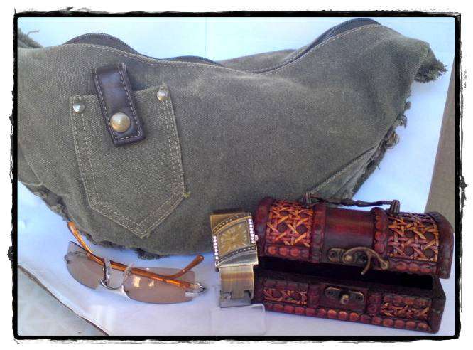 GIFT SET FOR HER:  Handbag + Watch + sunglasses + Jewellery Box