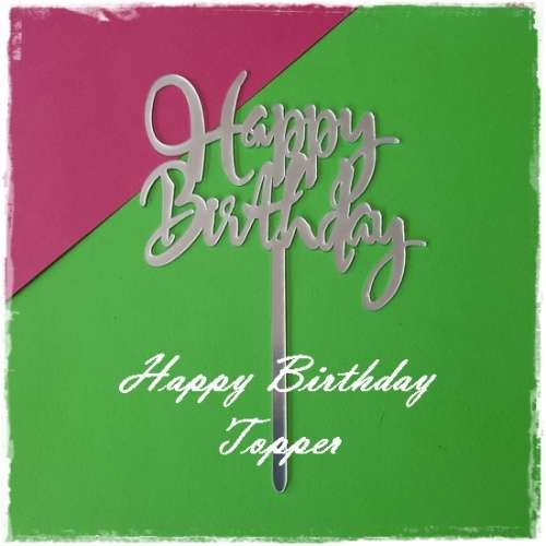 Happy Birthday Cake Topper