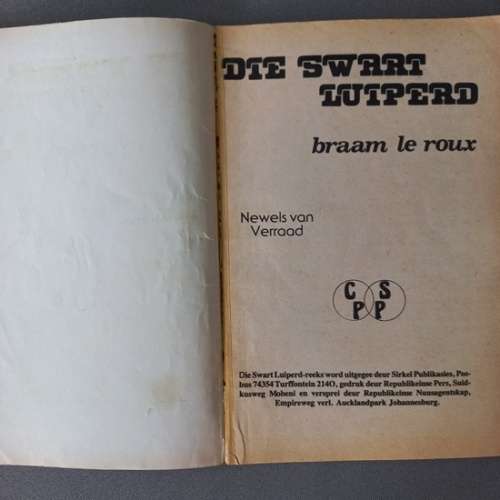 Die Swart Luiperd no 29 - Braam Le Roux