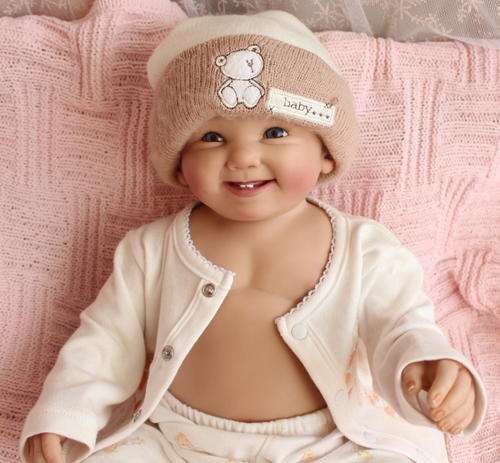 Collectors Doll - Bonnie Chyle boy - full bodied vinyl doll.