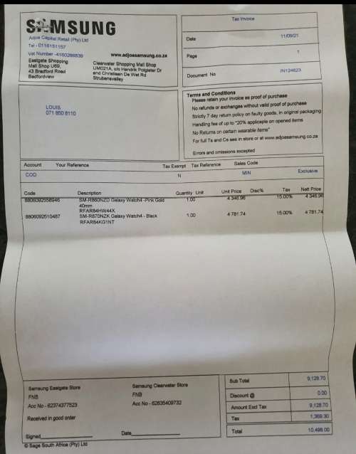 Samsung Galaxy Watch4 BT Smartwatch (40mm) - Pink/Gold