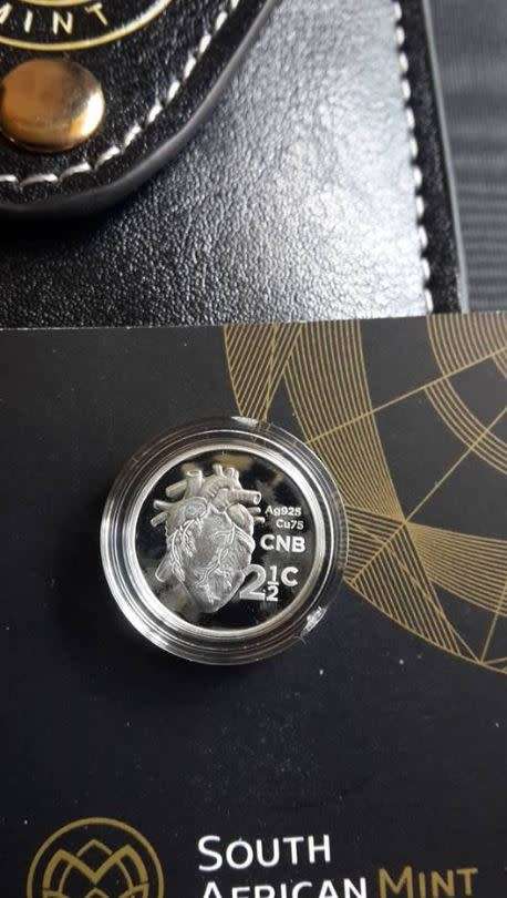 *** 2017 - SA 2 1/2c (TICKEY) - FLYPRESS - Durban mint mark **only 400 minted!!2 available!!