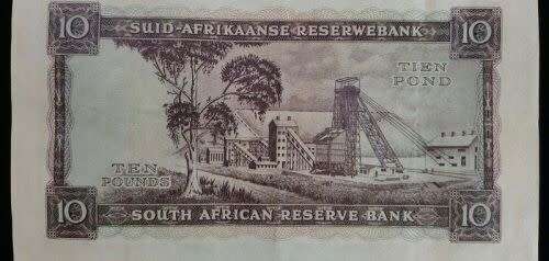 10 pound Note..1955/9/14 M H DEKOCK..Rare in this condition