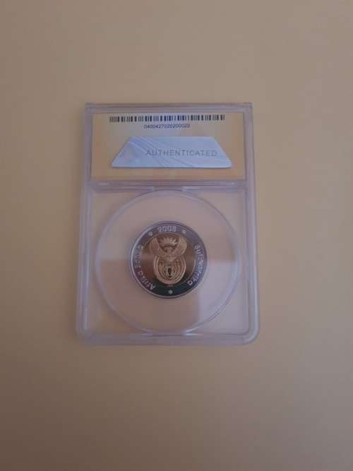 2008 Mandela R5 Graded PF69....Crazy R1 start