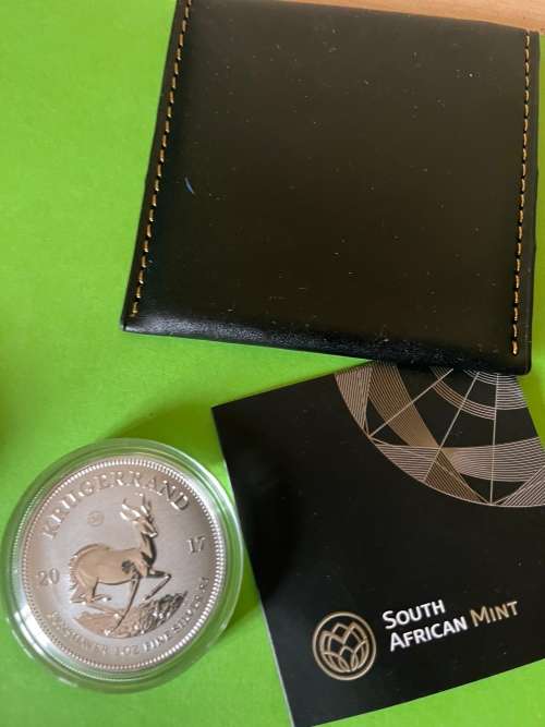 2017 kruger rand one ounce Silver..Crazy R1 start...