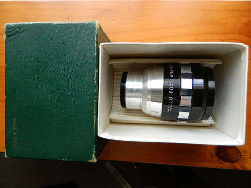 Gallo-Fox 16C anamorphic lens