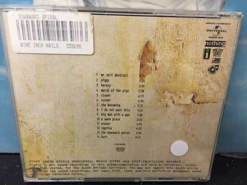 Nine Inch Nails Downward Spiral