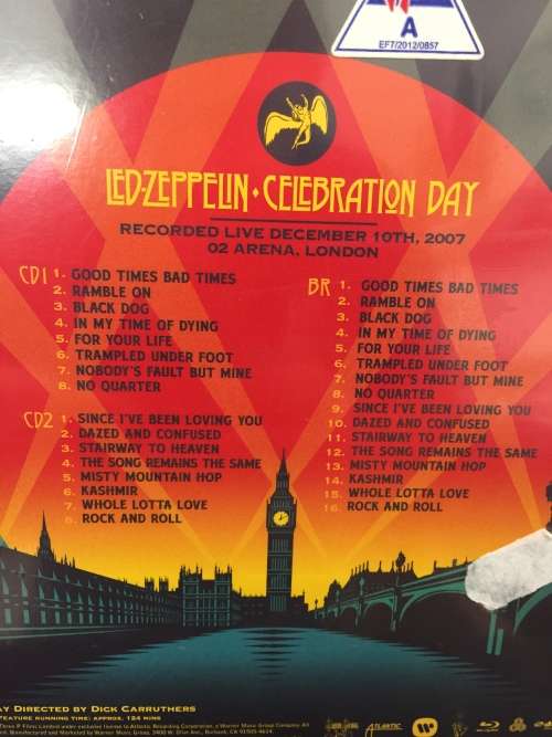 Led Zeppelin Celebration Day