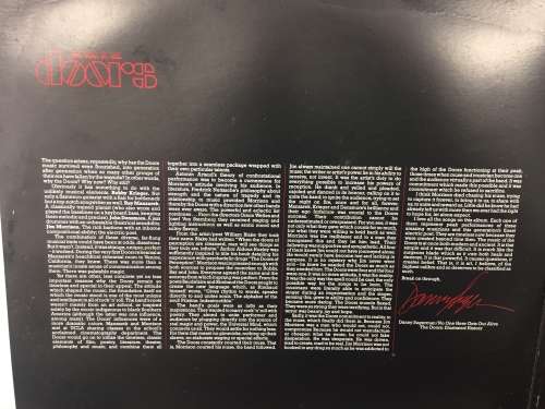 The Best Of The Doors Double LP