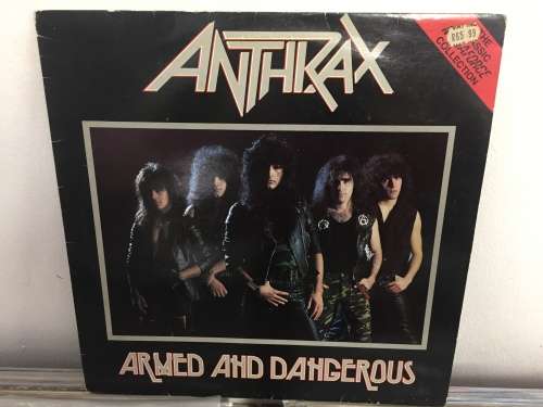 Anthrax Armed and Dangerous-LP. Import