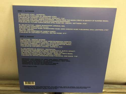 Tiesto Nyana Limited Edition sampler 2003 Vinyl Double.