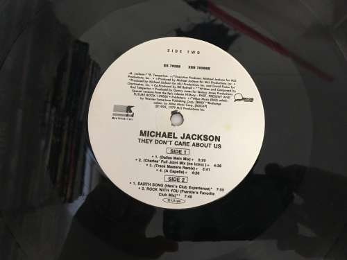 Michael Jackson `They Don`t Care About US` 2 LP 1995