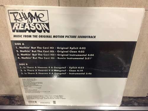 Rhyme and Reason -Mack 10 and Tha Dogg Pound Master - LP