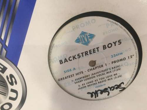 Backstreet Boys  Greatest Hits - Chapter One. LP - Label: Jive