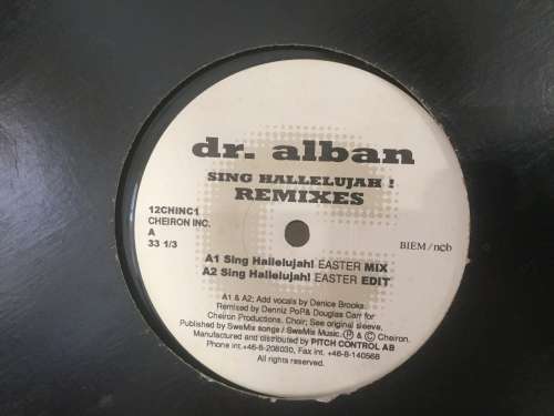 Dr. Alban`s - Sing hallelujah - Remixes - LP