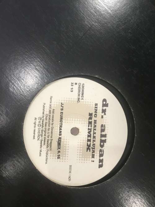 Dr. Alban`s - Sing hallelujah - Remixes - LP