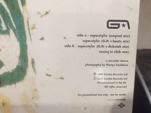 Groove Armada  Superstylin - LP