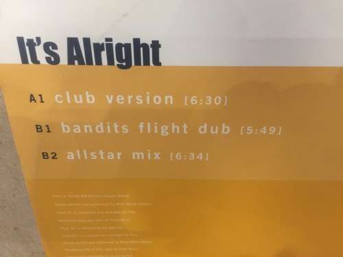 Filur Meets Nellie Ettison - It`s Alright - LP