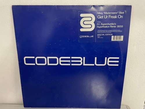 Missy Elliott - Get Ur Freak On - Code Blue - LP