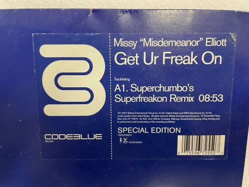 Missy Elliott - Get Ur Freak On - Code Blue - LP