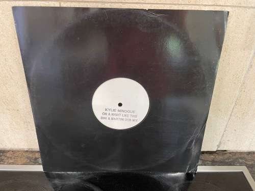 KYLIE MINOGUE - On A Night Like - LP - Promo White Label