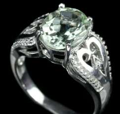 Natural AAA Green Amethyst    Size 6.75