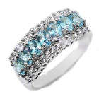 Blue Topaz  Ring         Size 9